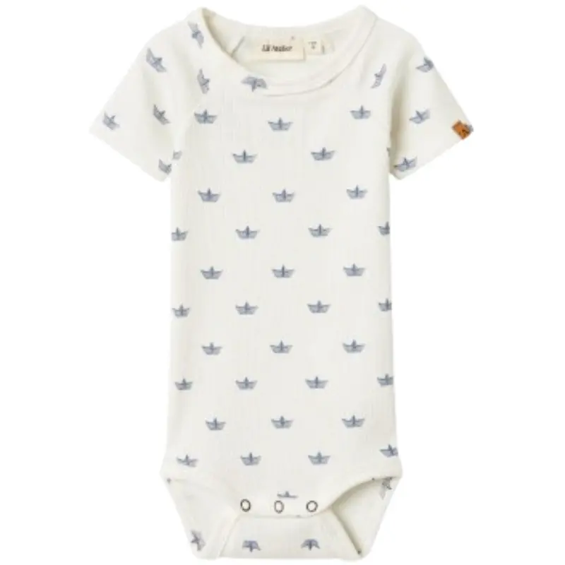 Lil'atelier Coconut Milk Paper Boat Nbmlavo Eni Ss Slim Body Lil 1
