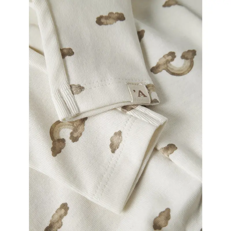 Lil'atelier Coconut Milk Rainbow Nbnlayo Kim Slim Leggings Lil Noos 3