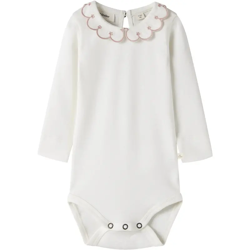 Lil'atelier Coconut Milk Rose Tan Nbffundo Ls Slim Body Lil 1