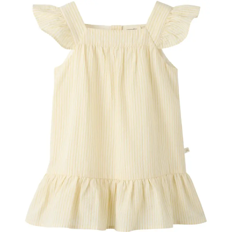 Lil'atelier Coconut Milk Sahara Sun Nmffolly Strap Loose Dress Lil 1