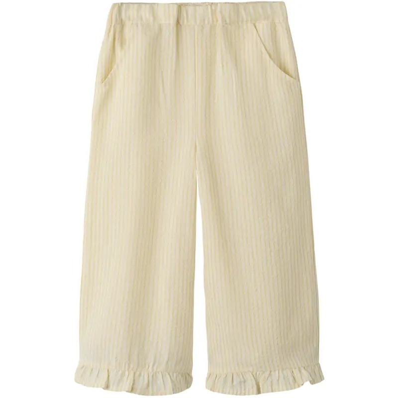 Lil'atelier Coconut Milk Sahara Sun Nmffolly Wide Pants Lil 1