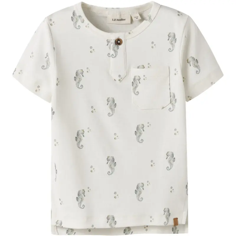 Lil'atelier Coconut Milk Seahorse Nmmgayo Sik Ss Slim Top Lil 1