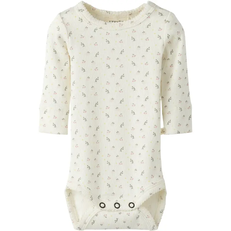 Lil'atelier Coconut Milk Small Flower Nbfgago Ls Slim Body Lil Noos 1