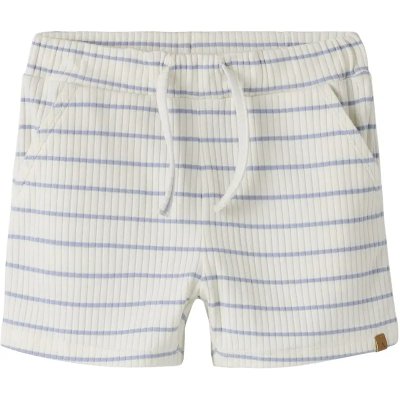 Lil'atelier Coconut Milk Zen Blue Nmmkail Shorts Lil 1