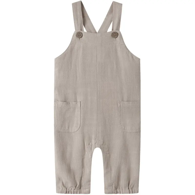 Lil'atelier Feather Gray Nbmfreddie Loose Overall Lil 1