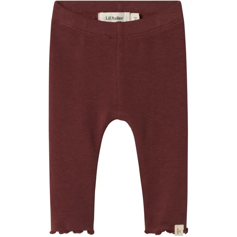 Lil'atelier Hot Chocolate Nbfgayo Fia Slim Leggings Lil 1