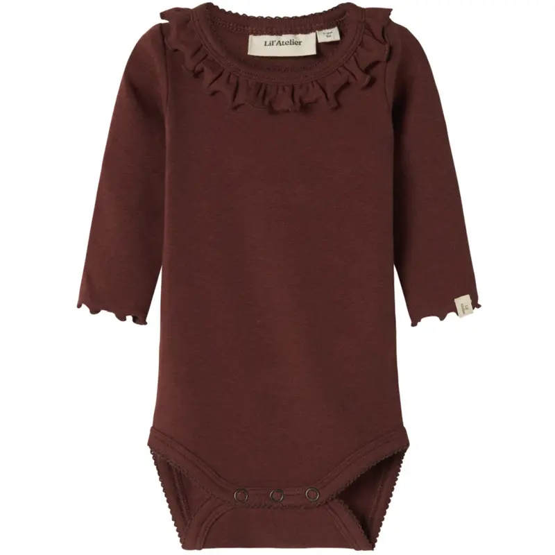Lil'atelier Hot Chocolate Nbfgayo Koj Ls Slim Body Lil 1