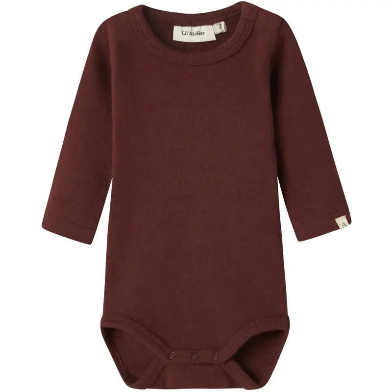Lil'atelier Hot Chocolate Nbfthora Hir Ls Slim Body Lil 1