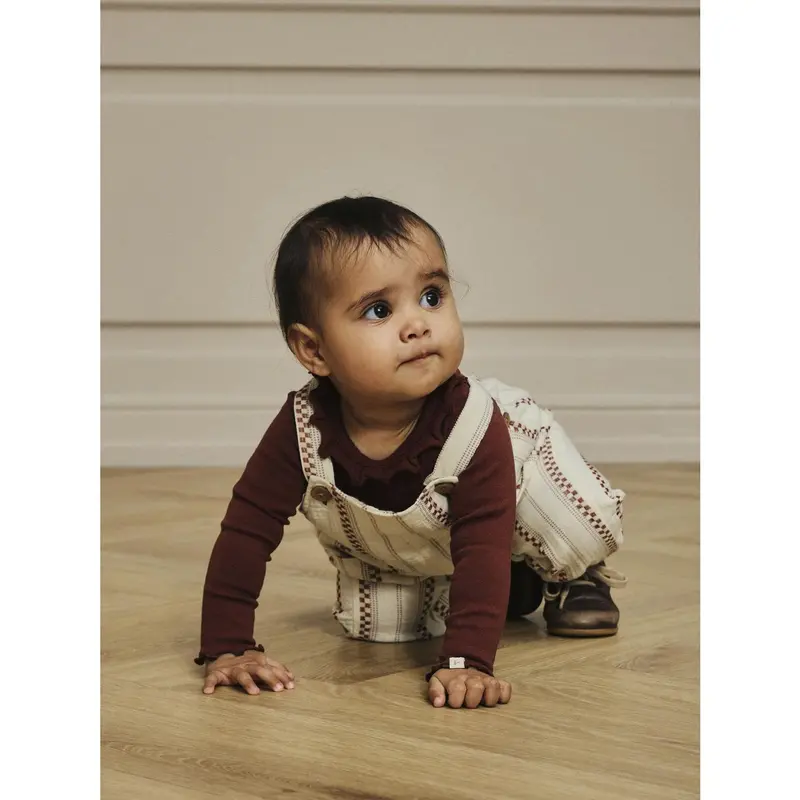 Lil'atelier Hot Chocolate Nbfthora Hir Ls Slim Body Lil 2