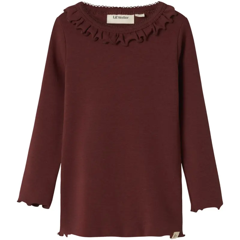 Lil'atelier Hot Chocolate Nmfgayo Koj Ls Slim Top Lil 1