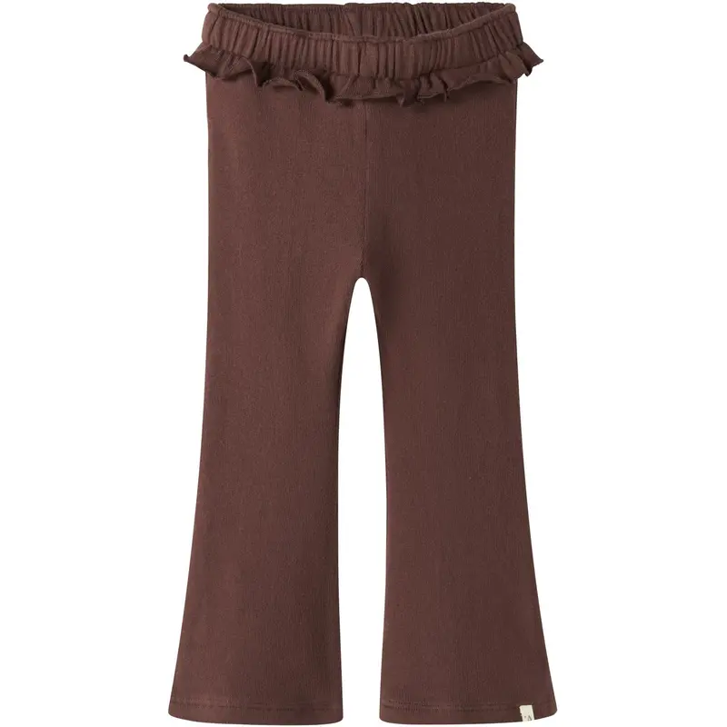 Lil'atelier Hot Chocolate Nmfthora Hun Reg Bootcut Pant Lil 1
