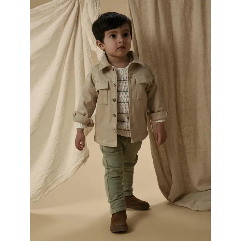 Lil'atelier Irish Cream Nmmtaru Loose Twill Shirt 1177-Dj Lil 2