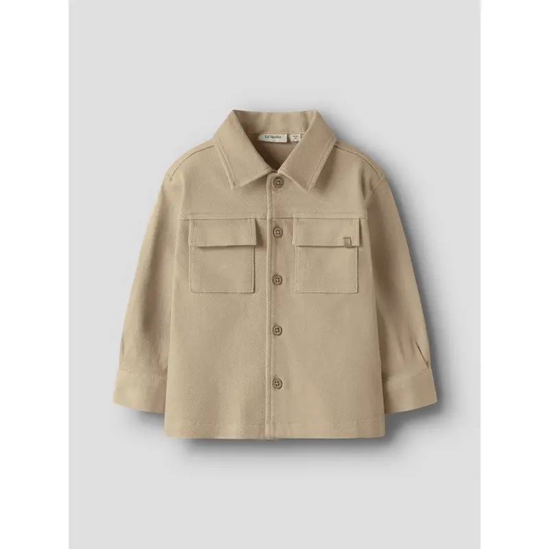 Lil'atelier Irish Cream Nmmtaru Loose Twill Shirt 1177-Dj Lil 5