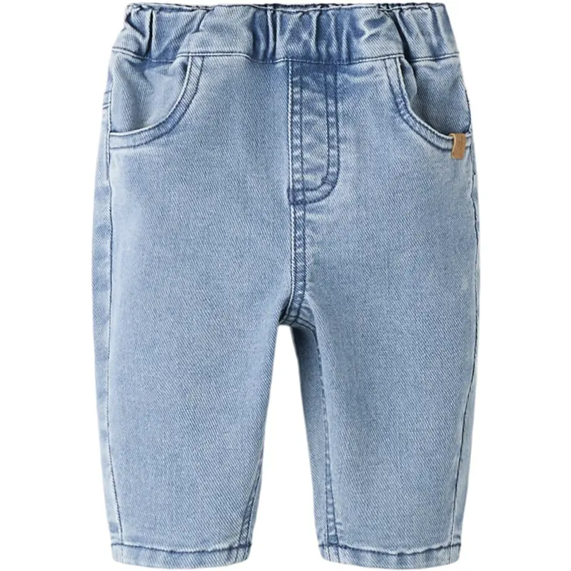 Lil'atelier Medium Blue Denim Nbmdeva Loose Jeans 2024-Es Lil 1