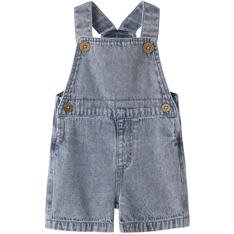 Lil'atelier Medium Blue Denim Nbmfunda Loose Shortall 5552-Fd Lil 1