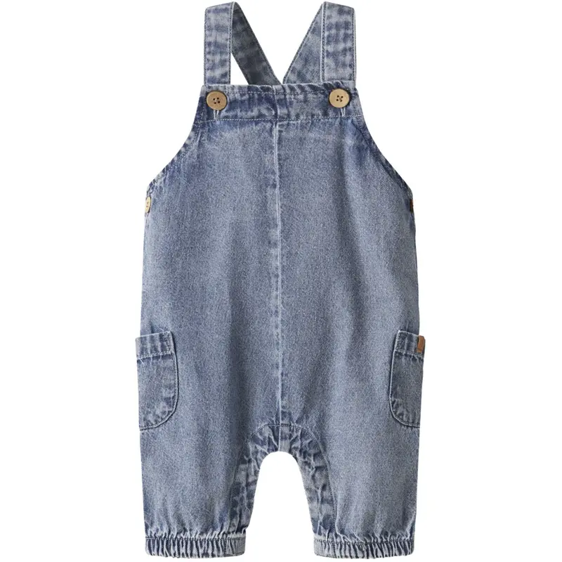Lil'atelier Medium Blue Denim Nbntaya Loose Dnm Overall 1166-Fd Lil 1
