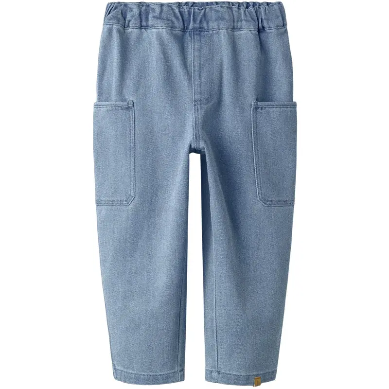 Lil'atelier Medium Blue Denim Nmmlulia Baggy Dnm Jeans 4017-Cj S Lil 1
