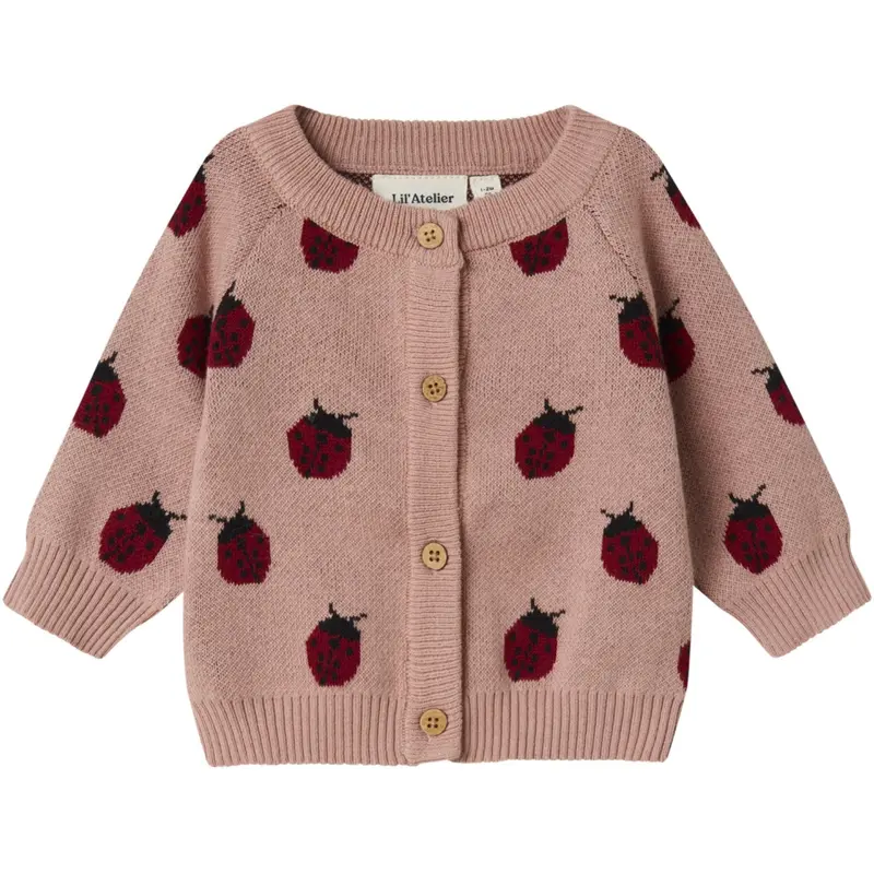 Lil'atelier Misty Rose Lulio Knit Cardigan Noos 1