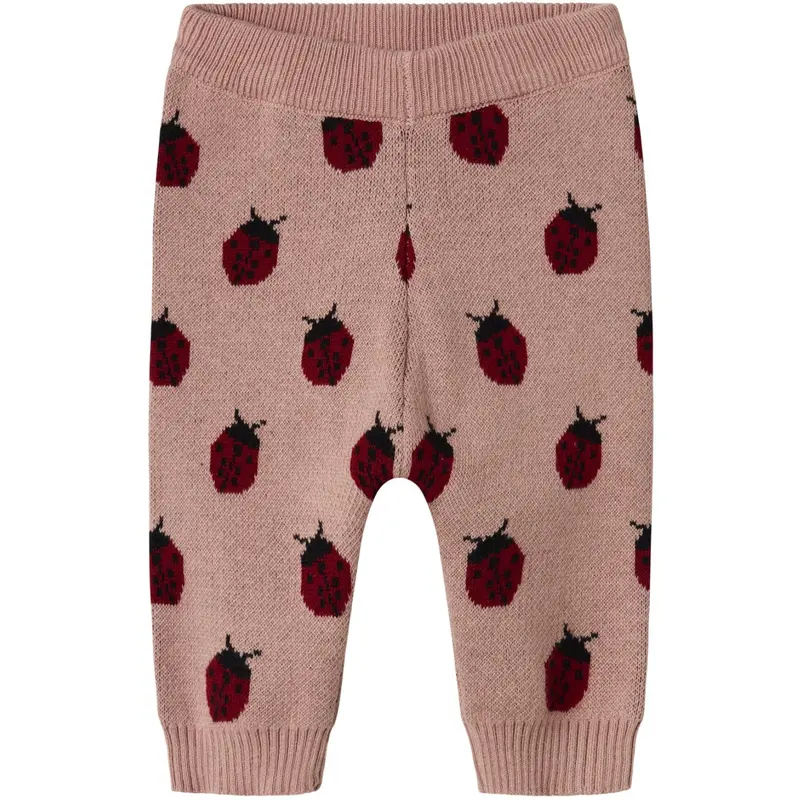 Lil'atelier Misty Rose Lulio Knit Pants 1