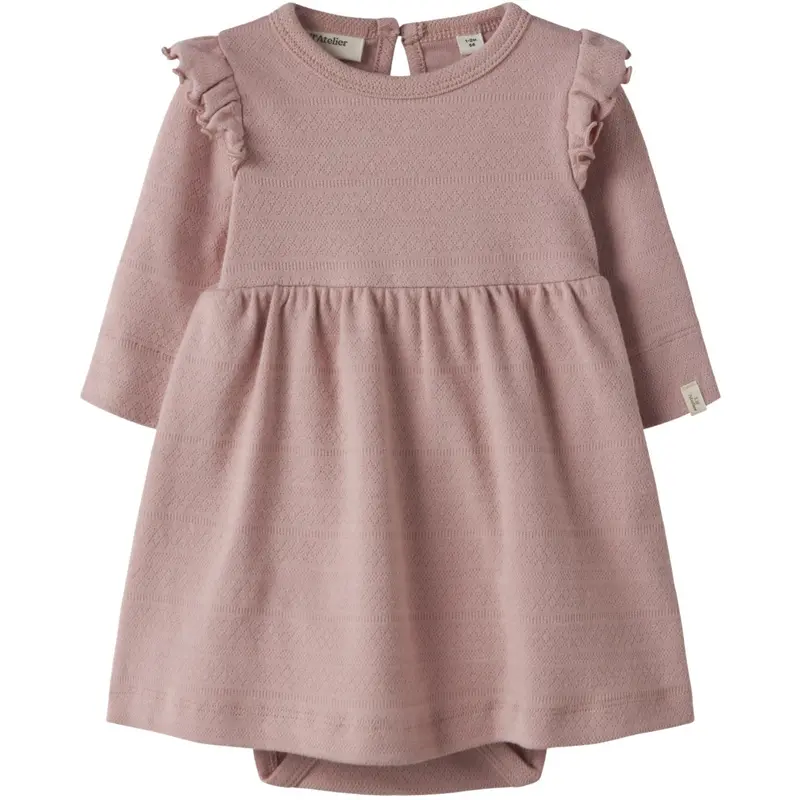 Lil'atelier Misty Rose Nbfdimia Ls Body Dress Lil 1