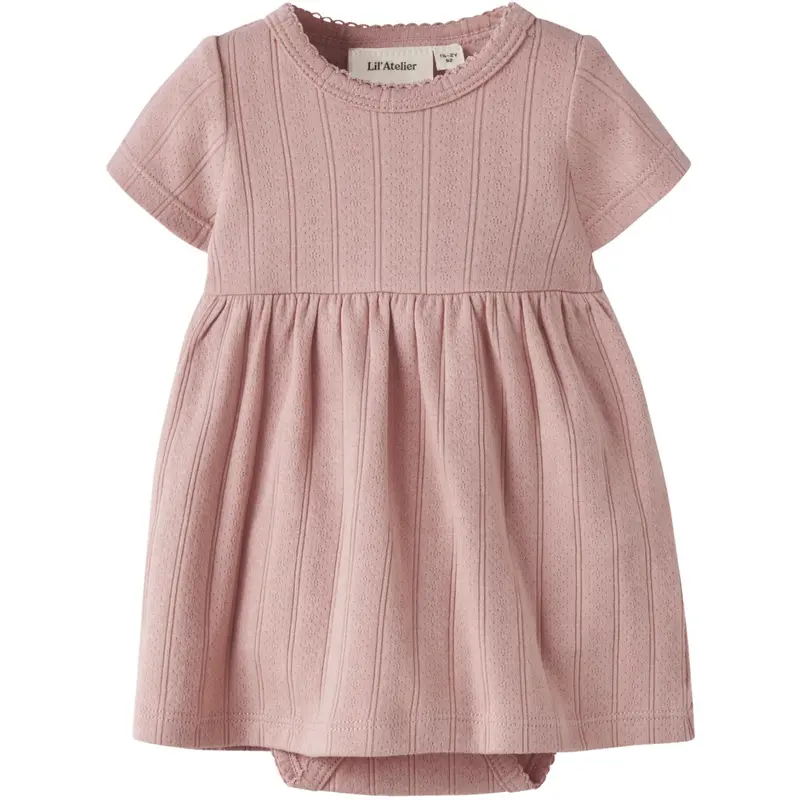 Lil'atelier Misty Rose Nbffalina Ss Body Dress Lil 1