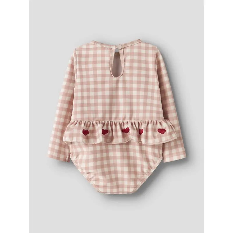Lil'atelier Misty Rose Nbffinley Ls Swimsuit Lil 2