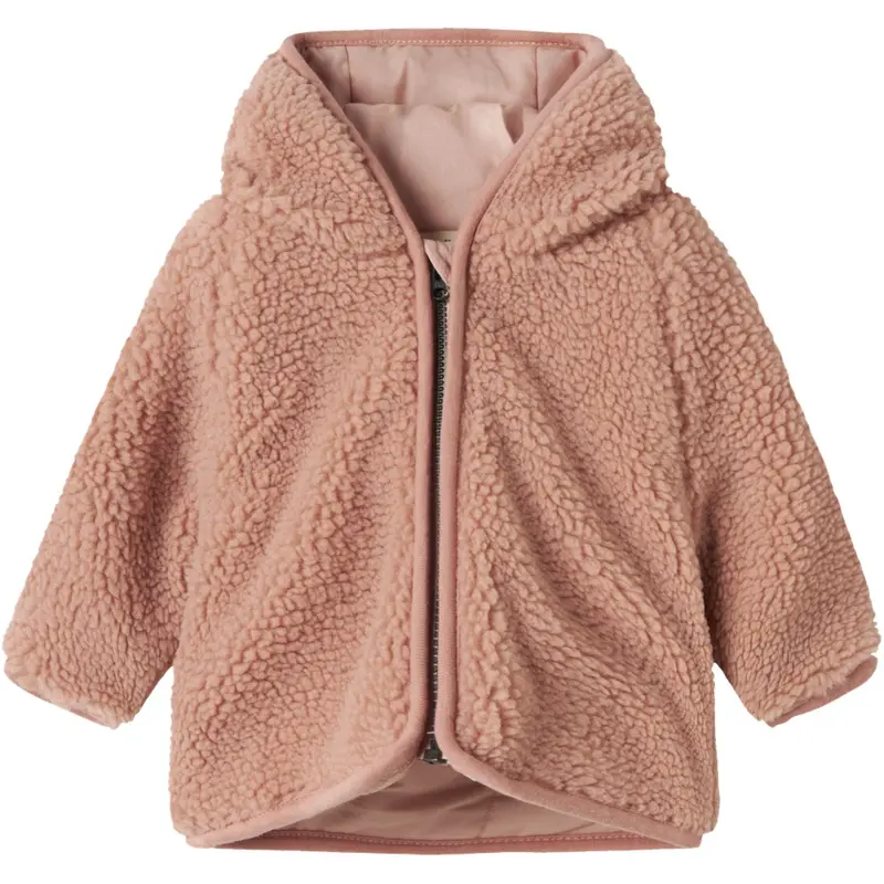 Lil'atelier Misty Rose Nbnnalo Sherpa Jkt Solid Lil 1