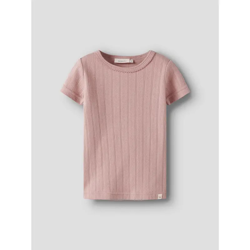 Lil'atelier Misty Rose Nmffalina Ss Slim Top Lil 3
