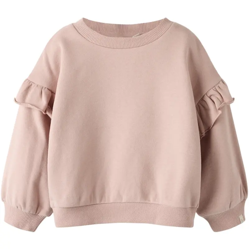 Lil'atelier Misty Rose Nmfilondon Res Ls Rlx Sweat Bru Lil 1