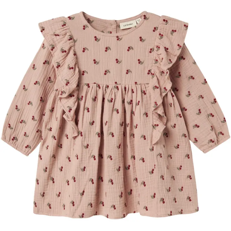 Lil'atelier Misty Rose Nmfkoala Ls Loose Dress Lil 1