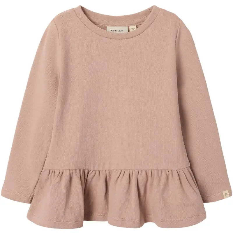 Lil'atelier Misty Rose Nmfluna Ls Slim Top Lil 1