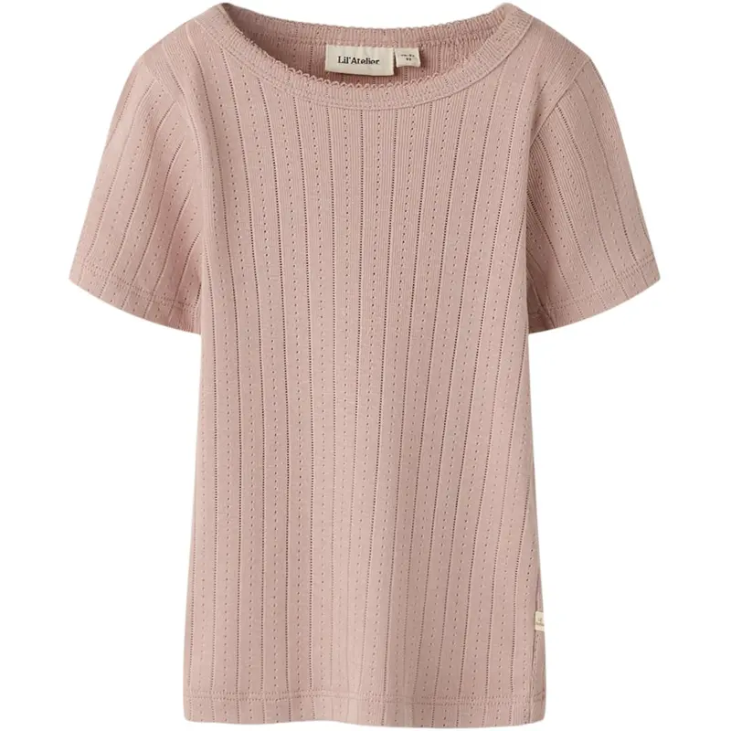 Lil'atelier Misty Rose Nmfrachel Ss Slim Top Lil Noos 1