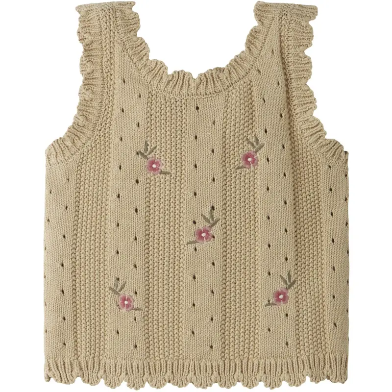 Lil'atelier Mojave Desert Nmfhalyn Strap Knit Top Lil 1