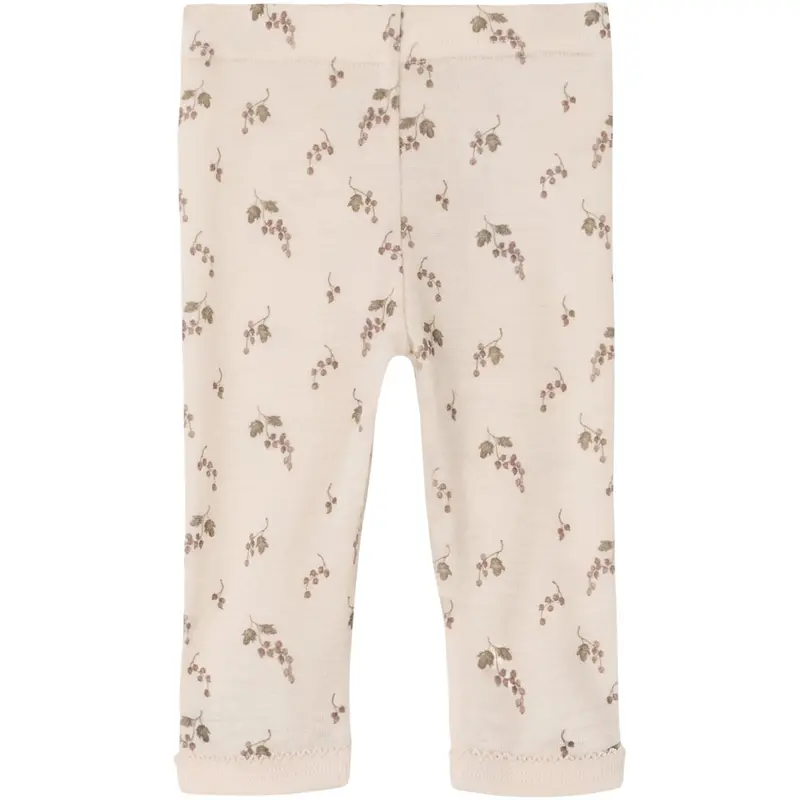 Lil'atelier Morganite Berry Nbfnoel Nia Wool Slim Leggings Lil Noos 1