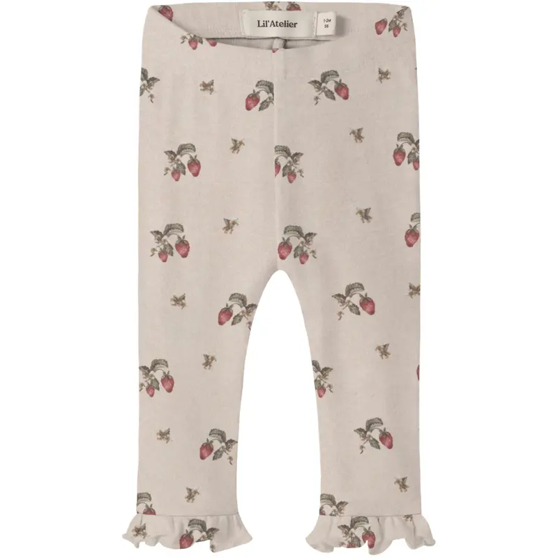 Lil'atelier Morganite Strawberry Nbfgayo Ska Slim Leggings Lil 1