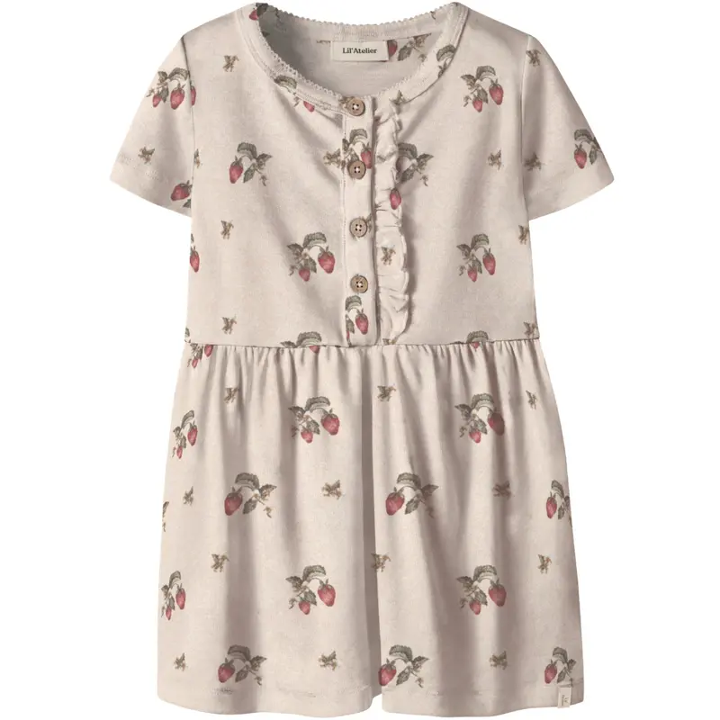 Lil'atelier Morganite Strawberry Nmfgayo Smi Ss Dress Lil 1