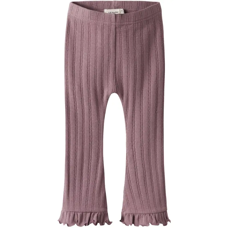 Lil'atelier Nostalgia Rose Nmfrita Sig Bootcut Leggings Lil 1