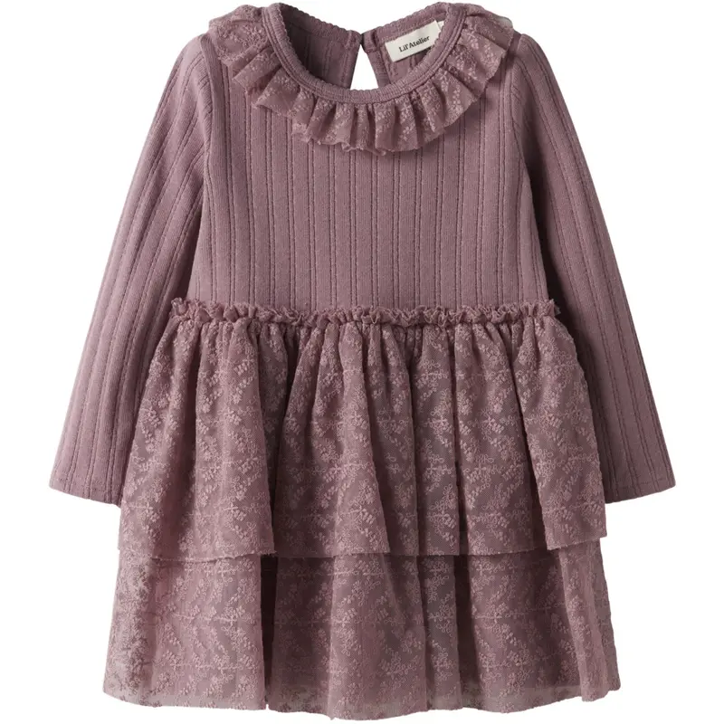 Lil'atelier Nostalgia Rose Nmfrobelle Ls Dress Lil 1