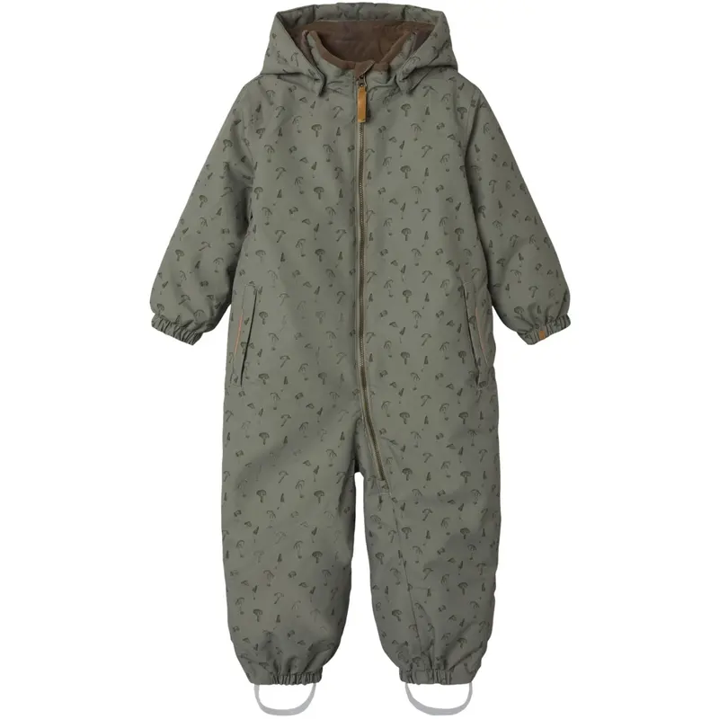 Lil'atelier Overland Trek Mushroom Nmmlasnow10 Snowsuit Aop Fo Lil 1