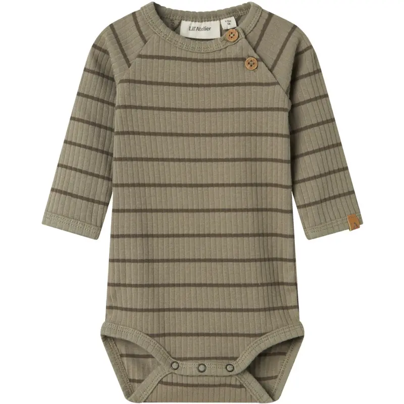 Lil'atelier Overland Trek Nbmkail Ls Slim Body Lil Noos 1