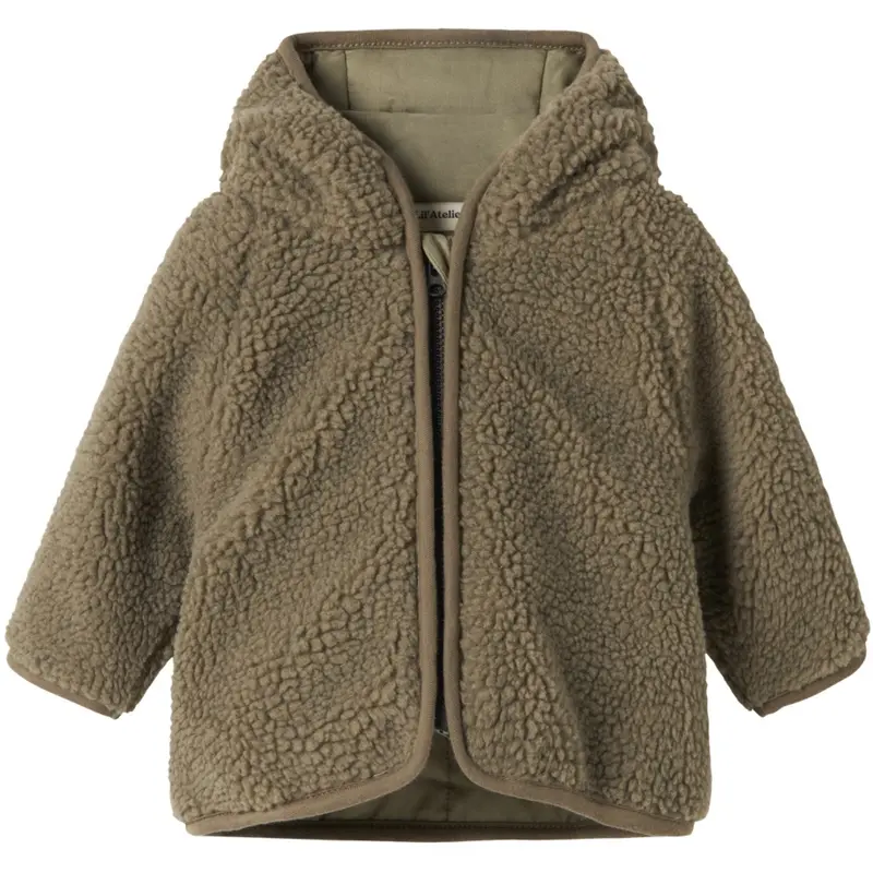 Lil'atelier Overland Trek Nbnnalo Sherpa Jkt Solid Lil 1
