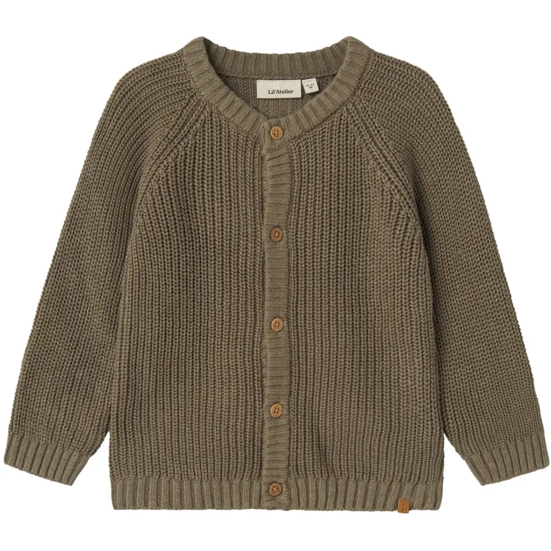 Lil'atelier Overland Trek Nmnemlen Lin Ls Knit Card Lil Noos 1