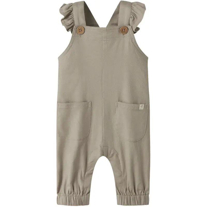 Lil'atelier Oxford Tan Nbfdoreen Loose Twi Overall 9977-Dh Lil 1