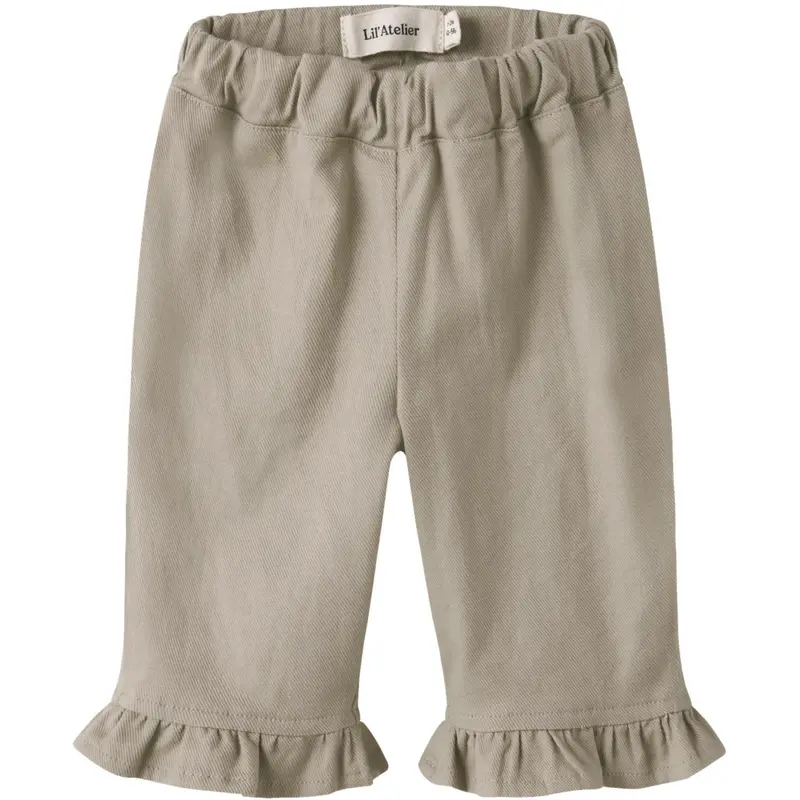 Lil'atelier Oxford Tan Nbfdoreen Wide Twi Pants 9977-Dh Lil 1