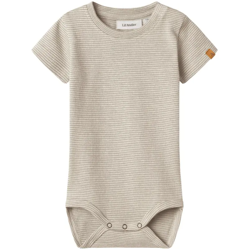 Lil'atelier Oxford Tan Nbmfeng Ss Slim Body Lil 1