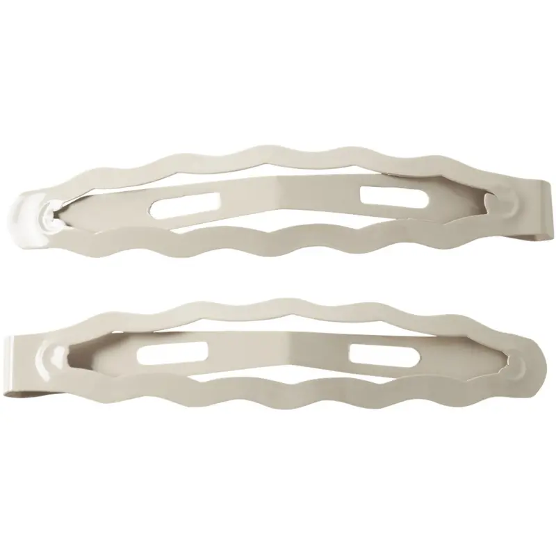 Lil'atelier Oxford Tan Nmfacc-Faja 2 Pack Hair Clips Lil 1