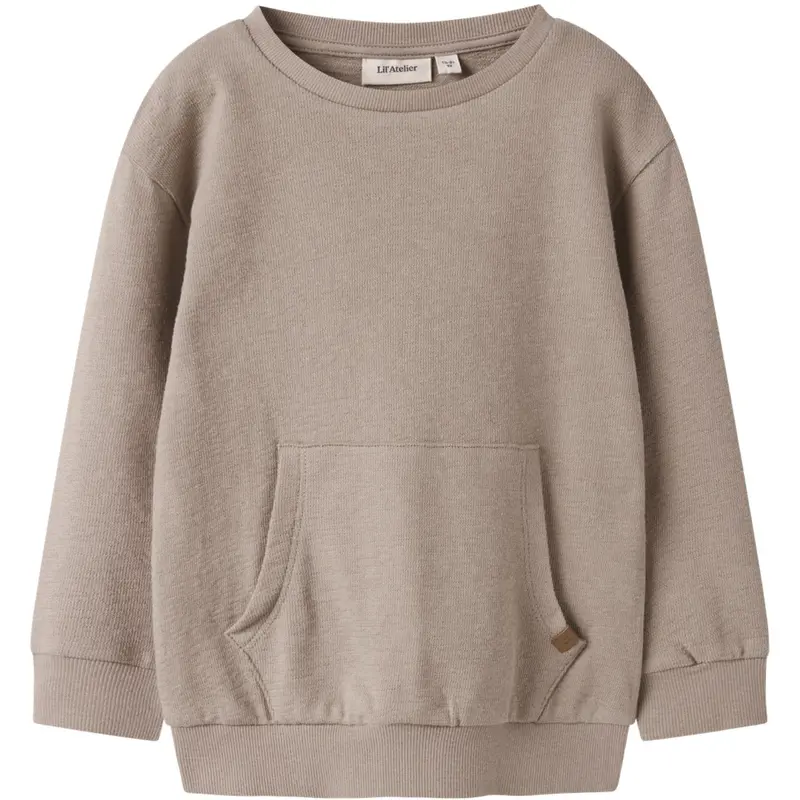 Lil'atelier Oxford Tan Nmmdias Duk Ls Loose Sweat Lil 1