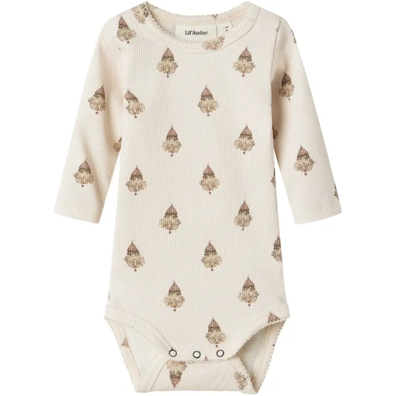 Lil'atelier Pastel Parchment Nbflavo Ege Ls Slim Body Lil 1