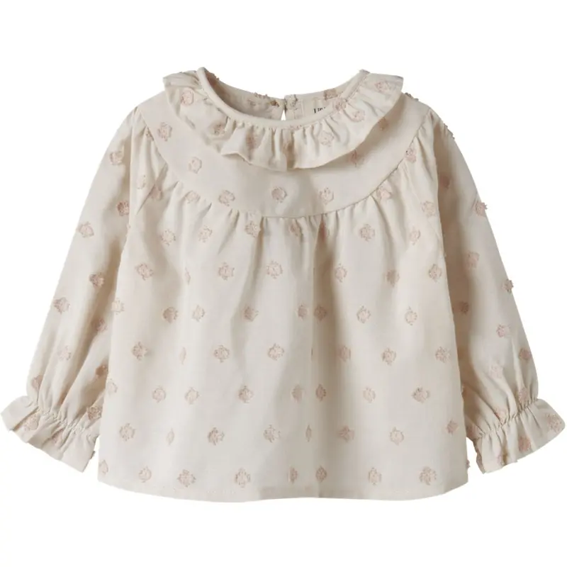 Lil'atelier Pastel Parchment Nbfnethe Ls Loose Shirt Lil 1
