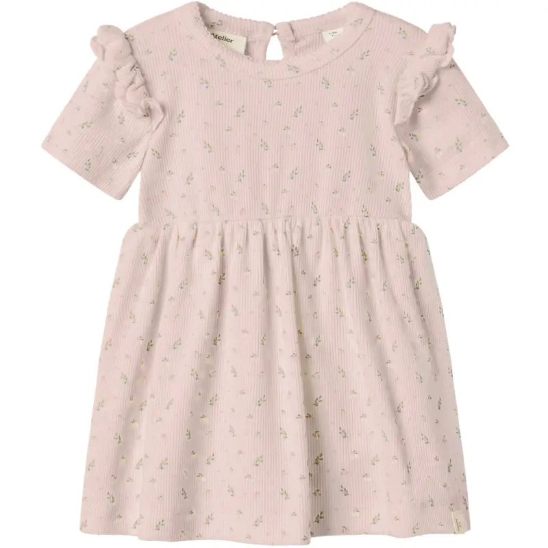 Lil'atelier Peach Blush Nbfgago Kef Ss Body Dress Lil 1